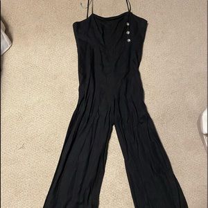 Urban Outfitters black loose jumpsuit